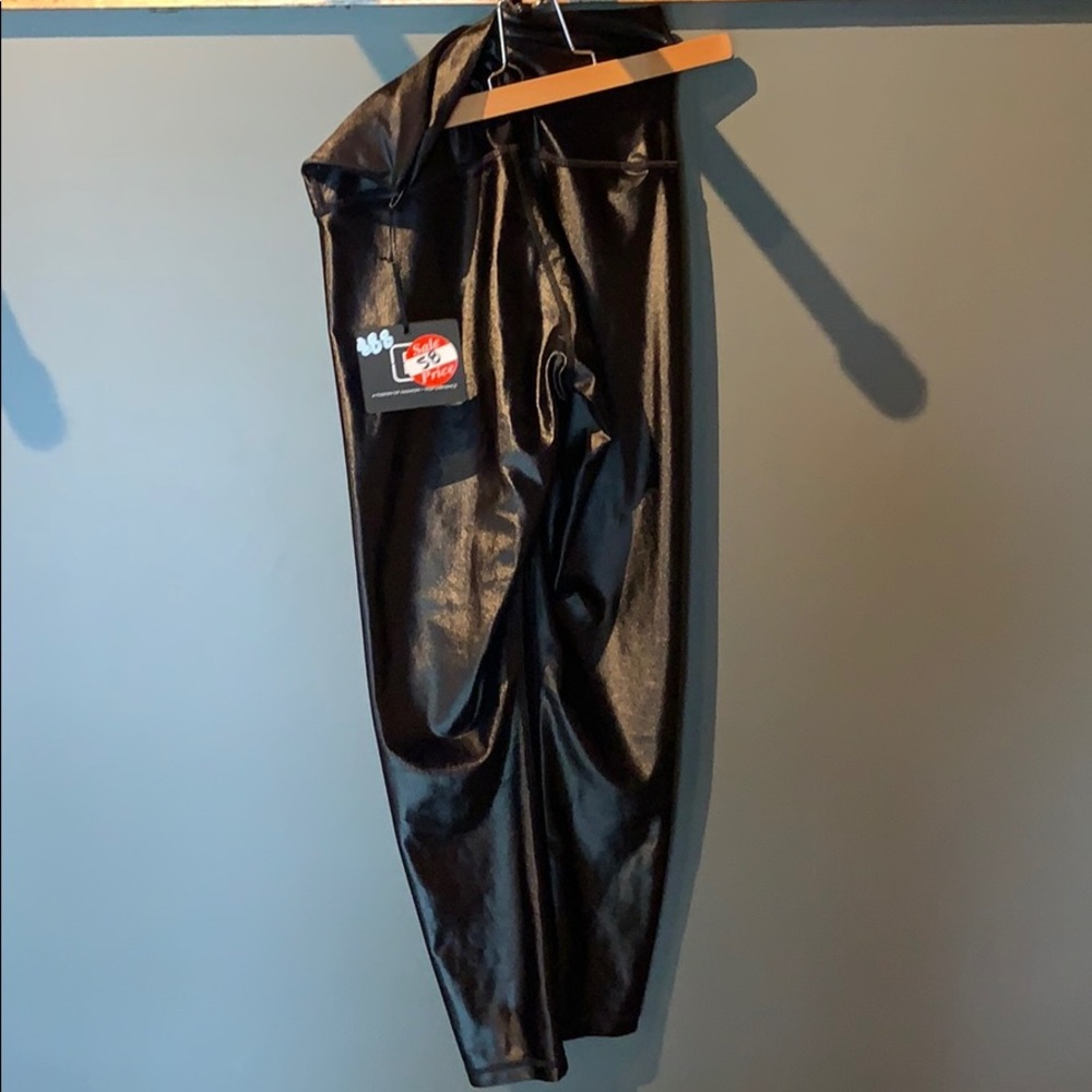 Shiny Black DYI Legging